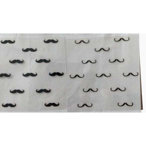 Williams Sonoma Mustache Eggs Decorating Tattoos - Picture 4 of 9